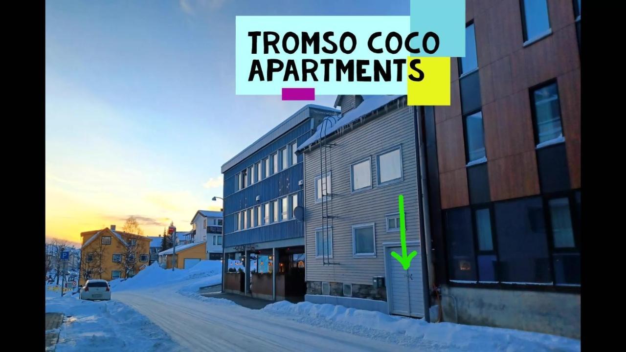 Tromso Coco Apartments In Center Kültér fotó